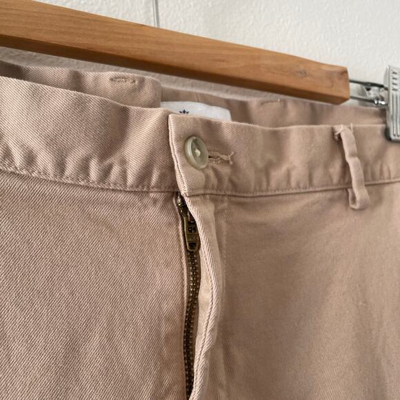 Peter Millar Pants Mens 38 Beige Chino Flat Front Athleisure Basic Casual - Picture 5 of 7